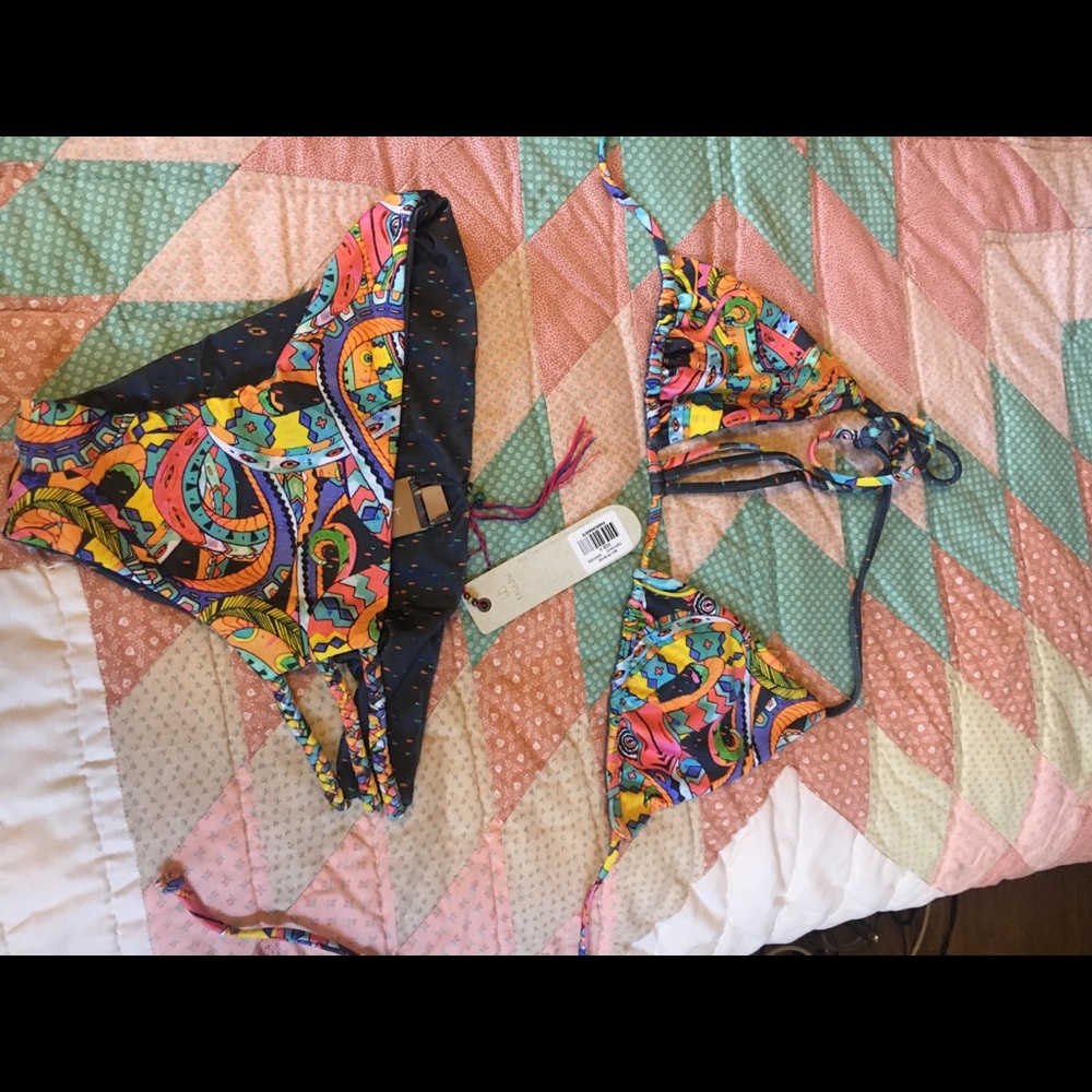 Free people tallow reversible bathing suit